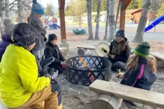 Outdoor Story time at CPE